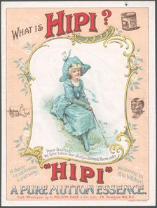 Hipi Mutton Essence, 1880s