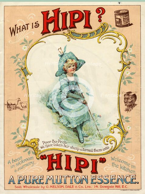 Hipi Mutton Essence, 1900-1920. Artist: Unknown