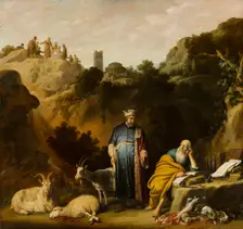 Hippocrates Visiting Democritus. Creator: Claes Cornelisz. Moeyaert