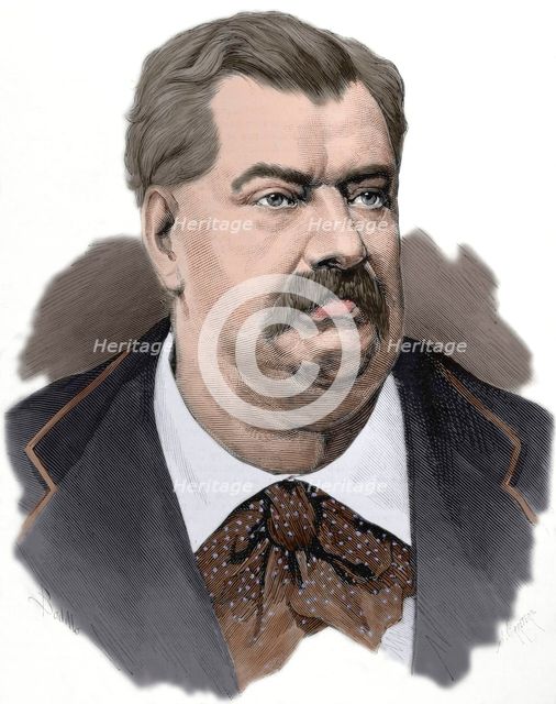 Hippolyte de Villemessant (1810-1879), French journalist, 1879. Creator: Unknown.