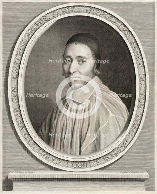 Hippolyte Féret, 1669. Creator: Robert Nanteuil.