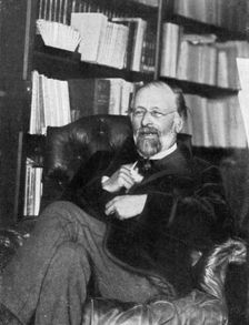 Hippolyte Taine, French critic and historian, 1890.Artist: Chevrillon