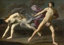 Hippomenes and Atalanta, 1618-1619. Creator: Guido Reni