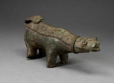 Hippopotamus, Nigeria, 9th/mid-19th century. Creator: Unknown