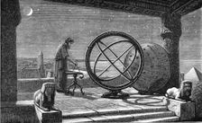 Hipparchus, Ancient Greek astronomer, 2nd century BC (c1880)