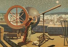 Hipparchus at the Alexandria Observatory, 1882. Creator: Joan Planella i Rodriguez
