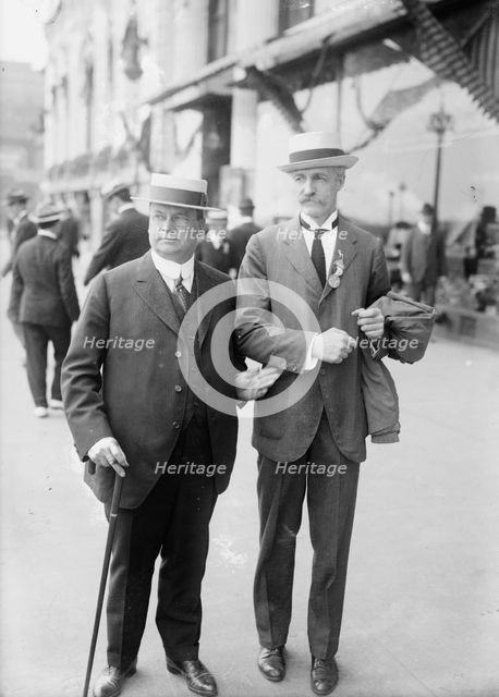 Hiram Warren Johnson & Gifford Pinchot, between c1915 and c1920. Creator: Bain News Service.