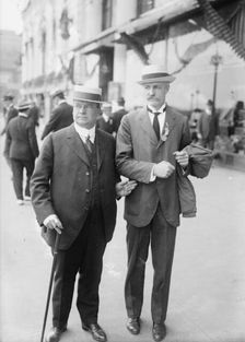 Hiram Warren Johnson & Gifford Pinchot, between c1915 and c1920. Creator: Bain News Service