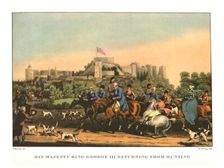 His Majesty King George III Returning from Hunting early-mid 19th century, (c1955). Creator: Matthew Dubourg