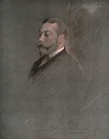 His Majesty King George V 1910. Creator: John Henry Frederick Bacon