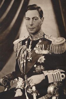 His Majesty King George VI c1936. Artist: Captain P North