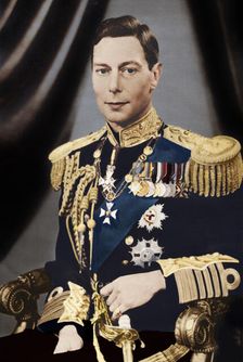 His Majesty King George VI c1936. Artist: Captain P North