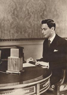 His Majesty Speaks to His Empire 1937. Artist: BBC