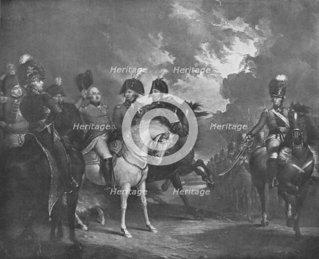 'His Majesty Reviewing the Volunteers on the 4th of June, 1799', 1800 (1909). Artist: Samuel William Reynolds.