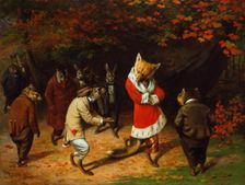 His Majesty Receives, 1885. Creator: William Holbrook Beard