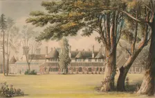 His Majesty's Cottage, as seen from the Lawn 1823. Creator: Unknown