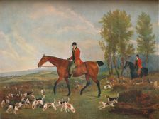His Majesty's Harriers c19th century. Artist: Richard Woodman
