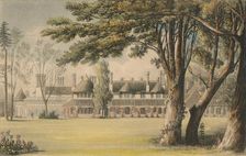 His Majesty's Cottage, as seen from the Lawn 1823. Creator: Unknown