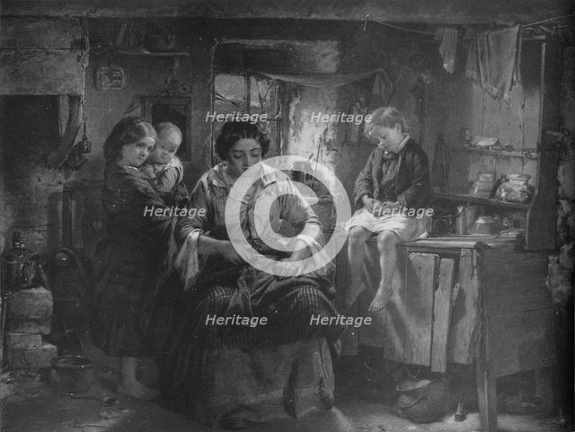 His Only Pair, 1860, (1917). Artist: Thomas Faed.