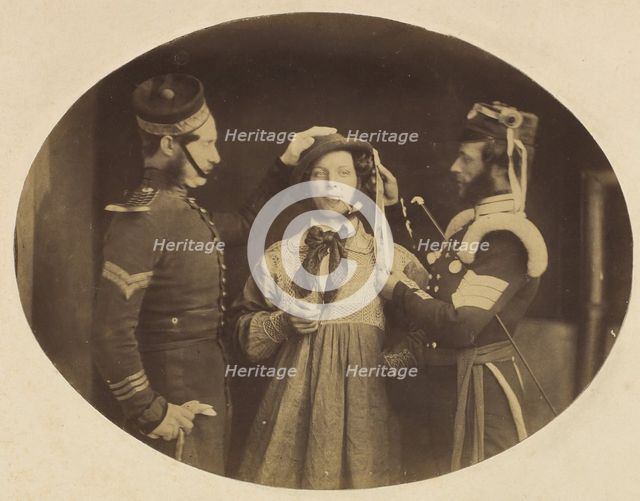His Country's Hope, 1855. Creator: Oscar Gustav Rejlander.