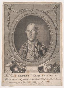 His Excellency George Washington, Esq-r., March 26, 1782. Creator: John Norman