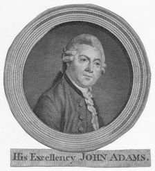 His Excellency John Adams c1783. Creator: Unknown