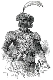 His Excellency Jung Bahadoor, Ambassador from the Court of Nepaul, 1850. Creator: Unknown