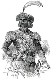 His Excellency Jung Bahadoor, Ambassador from the Court of Nepaul, 1850. Creator: Unknown