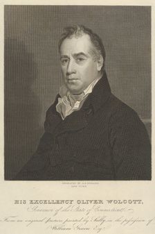 His Excellency Oliver Wolcott, Governor of the State of Connecticut, 1820. Creator: Asher Brown Durand