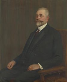 His Excellency Moritz Graf Vetter von der Lilie, 1901-1907 President of the House of..., 1910. Creator: Ludwig Wieden