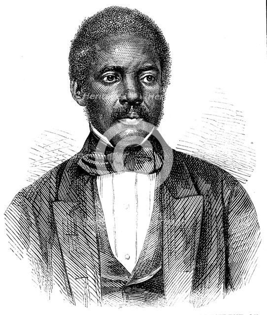 His Excellency Stephen Allen Benson, President of Liberia, 1862.  Creator: Unknown.