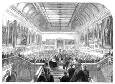 His Excellency the Earl of Carlisle opening the National Gallery of Ireland, 1864. Creator: Unknown