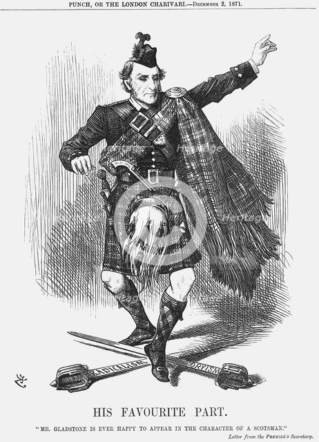 'His Favourite Part', 1871. Creator: Joseph Swain.