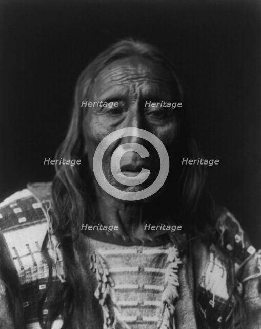 His Fights-Ogalala [sic], c1908. Creator: Edward Sheriff Curtis.