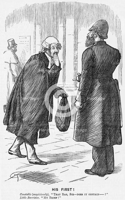 'His First!', 1885. Creator: Unknown.
