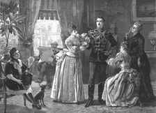 '"His First Levee" 1890. Creator: Unknown