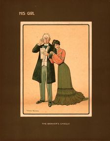 His Girl, The Bankers Cheque. Creator: Victor Venner