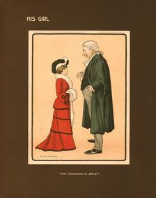 His Girl, The Counsel's Brief. Creator: Victor Venner
