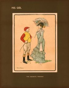 His Girl, The Jockey's Trainer. Creator: Victor Venner