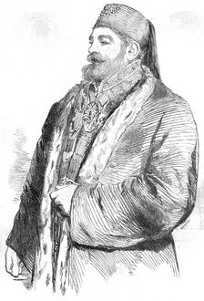 His Highness Said Pacha, the New Viceroy of Egypt - from an original sketch, 1854. Creator: Unknown