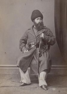 His Highness the Amir Shere Ali, c1878. Creator: John Burke