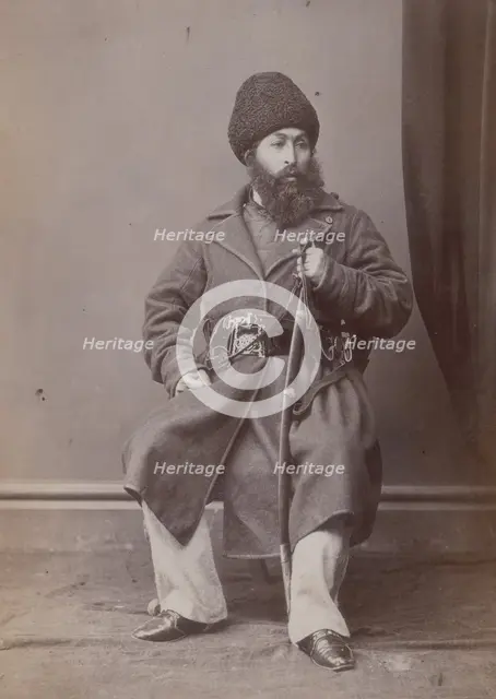 His Highness the Amir Shere Ali, c1878. Creator: John Burke.