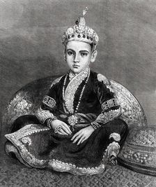 His Highness the Nizam of Hyderabad, 1876. Creator: Unknown