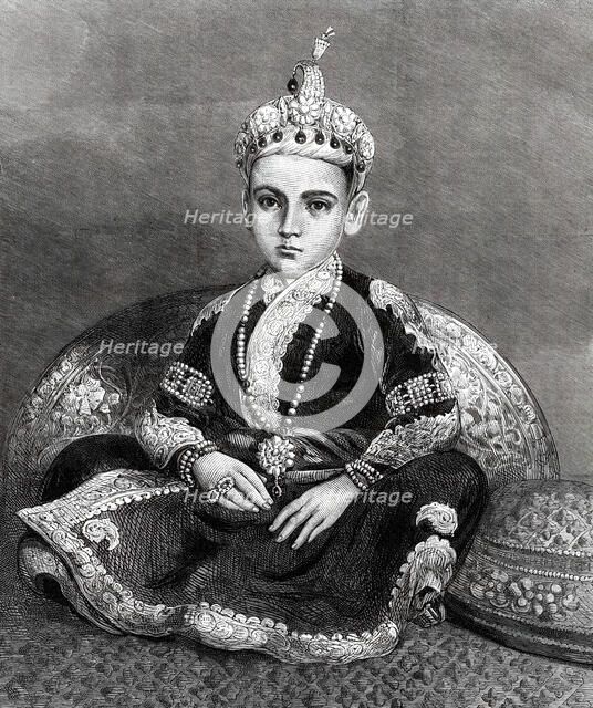 His Highness the Nizam of Hyderabad, 1876. Creator: Unknown.