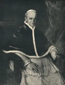 His Holiness Pope Leo XIII 1886. Artist: Franz von Lenbach