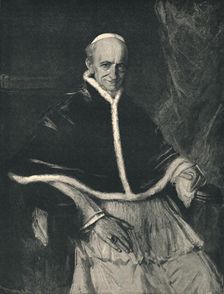 His Holiness Pope Leo XIII 1886. Artist: Franz von Lenbach