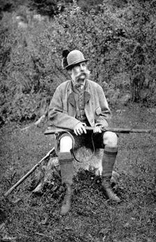 His Imperial Majesty Francis Joseph, Emperor of Austria, 1895. Creator: Charles Scolik