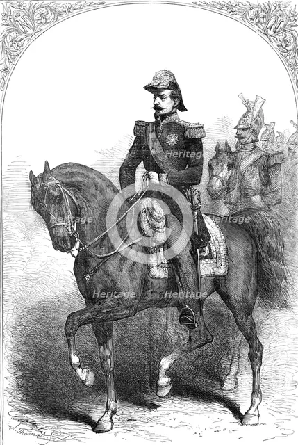 His Imperial Majesty Napoleon III, 1854. Creator: W Thomas.