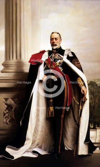 His late Majesty King George V, 1934-1935. Creator: John Saint-Helier Lander.