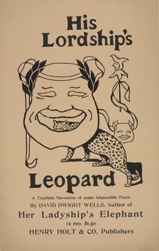 His lordship's leopard, c1895 - 1911. Creator: Unknown